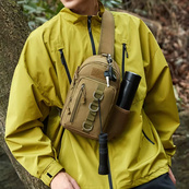 Тактична сумка через плече Cordura 1000D слінг з системою MOLLE. Зображення №9