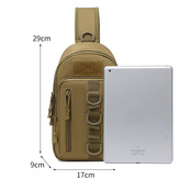 Тактична сумка через плече Cordura 1000D слінг з системою MOLLE. Зображення №11