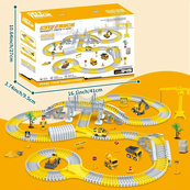 Автомобільний трек ремонт дороги ігровий набір із 345 деталей з технікою. Зображення №3 Автомобільний трек ремонт дороги ігровий набір із 345 деталей з технікою. Зображення №3