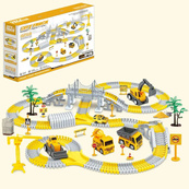 Автомобільний трек ремонт дороги ігровий набір із 345 деталей з технікою. Зображення №5 Автомобільний трек ремонт дороги ігровий набір із 345 деталей з технікою. Зображення №5