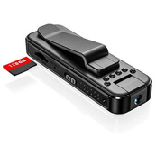 Боди-камера L9, нагрудный видеорегистратор Full HD 1080p с дисплеем 1.3, датчиком движения, LED-подсветкой. Изображение №2