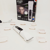 Машинка для стрижки волосся ADLER AD 2839 акумуляторна з дисплеєм. Зображення №2