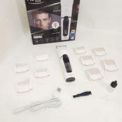 Машинка для стрижки волосся ADLER AD 2839 акумуляторна з дисплеєм. Зображення №6