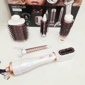 Стайлер для волос Adler AD 2027 1200Вт щетка для завивки 5в1. Изображение №5