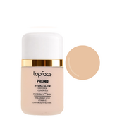 Тональна основа Topface PROHD Hydra Glow Easy Drop рідка, 30 мл (PT477), 03 Linen Світла бежева. Зображення №2