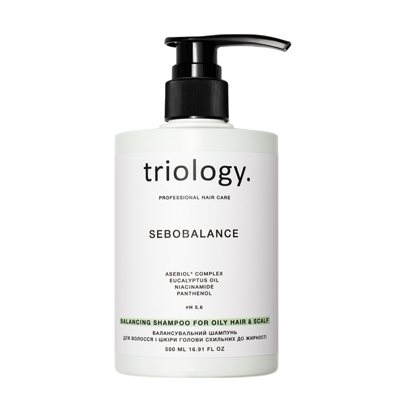 Шампунь для жирного волосся балансуючий Triology Sebobalance 500 мл Шампунь для жирного волосся балансуючий Triology Sebobalance 500 мл