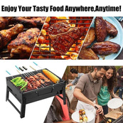 Мангал складной 36х28х20см BBQ для барбекю. Изображение №11 Мангал складной 36х28х20см BBQ для барбекю. Изображение №11