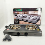 Электроплита Vilgrand VHP162D GRAY 2000Вт. Изображение №4