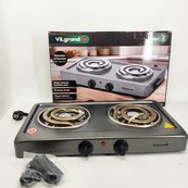 Электроплита Vilgrand VHP162D GRAY 2000Вт. Изображение №5