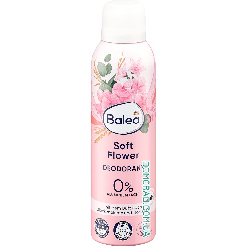 Balea Део-спрей для жінок Soft Flower 200ml Balea Део-спрей для жінок Soft Flower 200ml