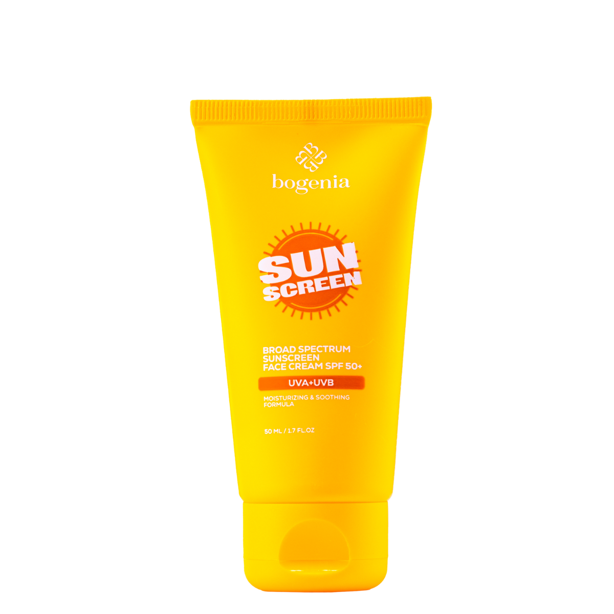 Сонцезахисний крем для обличчя Bogenia Sunscreeen Face Cream SPF50+ 50 мл (BG463) Сонцезахисний крем для обличчя Bogenia Sunscreeen Face Cream SPF50+ 50 мл (BG463)