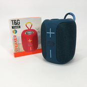 Портативна Bluetooth колонка TG658 8W з RGB підсвічуванням, акумуляторна переносна колонка. Колір: синій. Зображення №8