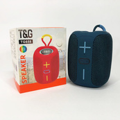 Портативна Bluetooth колонка TG658 8W з RGB підсвічуванням, акумуляторна переносна колонка. Колір: синій. Зображення №10