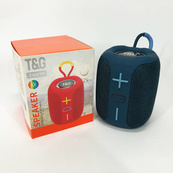 Портативна Bluetooth колонка TG658 8W з RGB підсвічуванням, акумуляторна переносна колонка. Колір: синій. Зображення №11