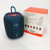 Портативна Bluetooth колонка TG658 8W з RGB підсвічуванням, акумуляторна переносна колонка. Колір: синій. Зображення №12