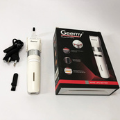 Аккумуляторная машинка для стрижки волос Gemei GM-6042, подстригательная машинка. Цвет: белый. Изображение №8