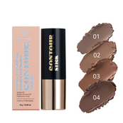 Контур-стік для обличчя Bogenia Contour Stick BG654, 01 Світлий Бежевий. Зображення №3