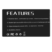 Лампа для гель-лаку професійна Sun T6 UV/LED 220 Вт. Изображение №7