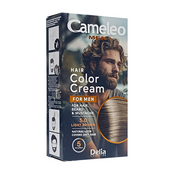 Фарба для бороди та волосся Delia Cameleo Men 5.0 Світло-коричнева, 30 мл. Изображение №2