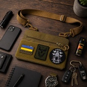 Сумка для патчів - через плече чоловіча жіноча тактична водонепроникна Cordura. Зображення №5