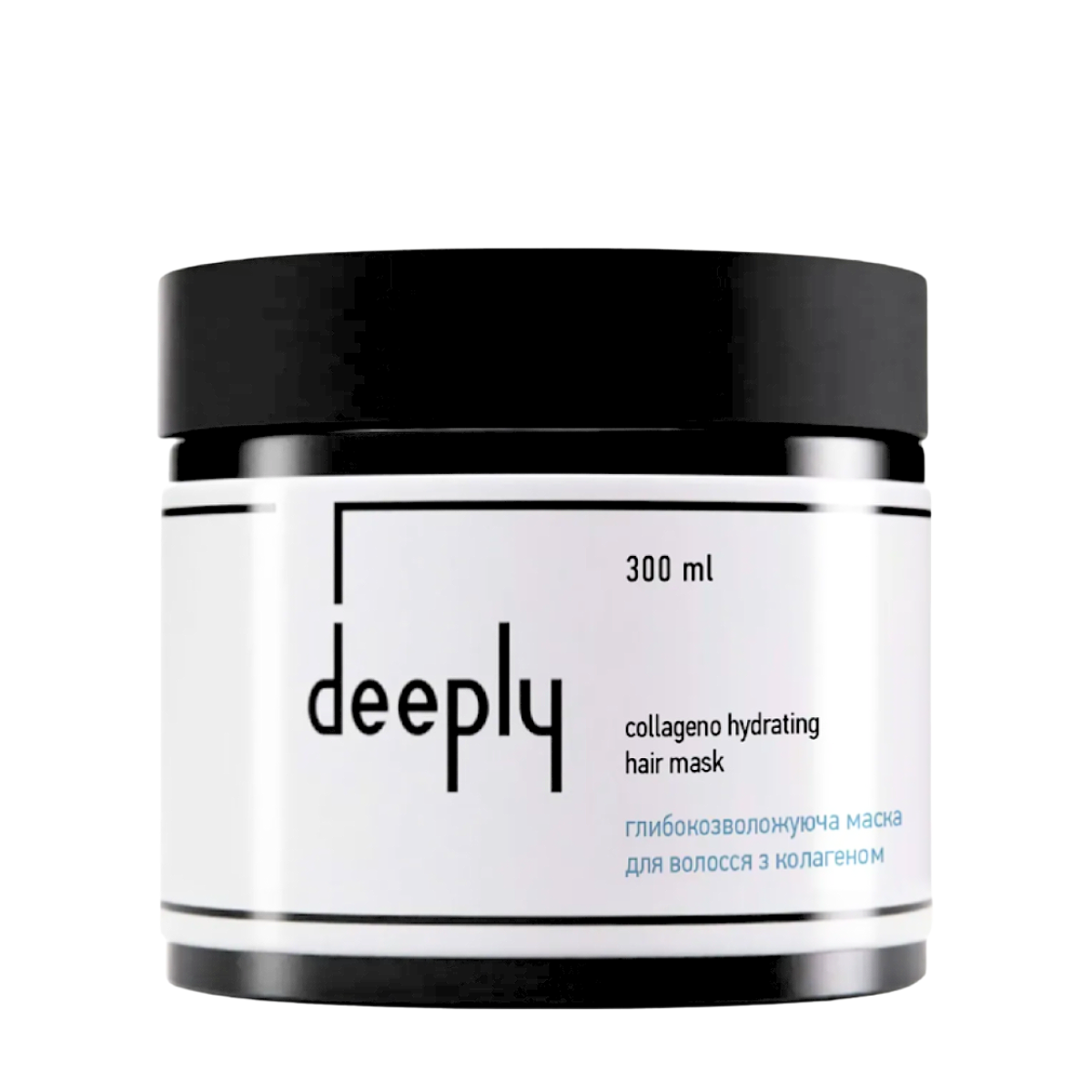 Маска для волосся зволожувальна Deeply Collageno Hydrating Hair Mask 300 мл Маска для волосся зволожувальна Deeply Collageno Hydrating Hair Mask 300 мл