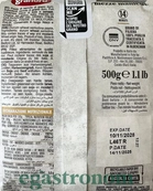 Макарони №186 меззе манічі Граноро Granoro mezze maniche 500g 20шт/ящ. Зображення №2