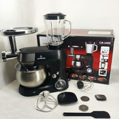 Кухонный комбайн 3в1 Crownberg CB-3409 с блендером и мясорубкой 2600 Вт машина тестомес планетарный 5л. Изображение №7 Кухонный комбайн 3в1 Crownberg CB-3409 с блендером и мясорубкой 2600 Вт машина тестомес планетарный 5л. Изображение №7