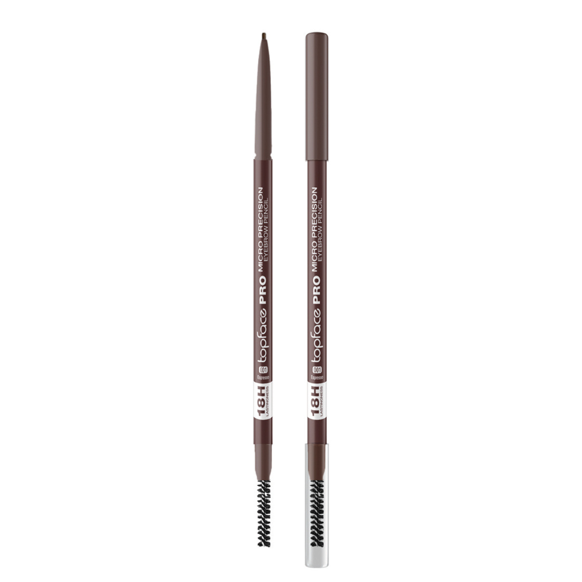 Олівець для брів topface Micro Precision Eyebrow Pencil (PT622), 01 Espresso Кавовий Олівець для брів topface Micro Precision Eyebrow Pencil (PT622), 01 Espresso Кавовий