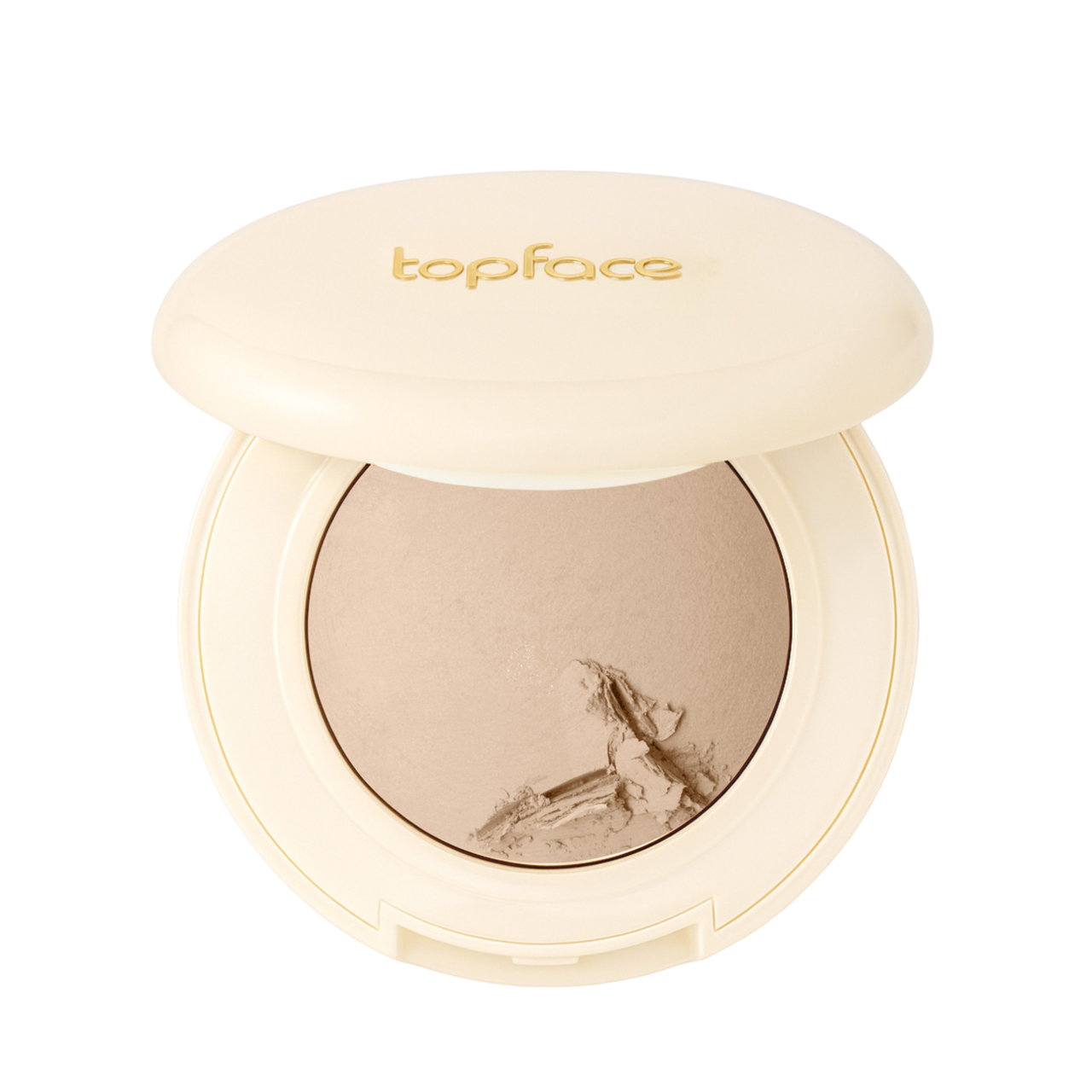 Пудра для обличчя запечена TopFace ProHD Natural Glow PT704, 003 Light Beige Світло-бежева Пудра для обличчя запечена TopFace ProHD Natural Glow PT704, 003 Light Beige Світло-бежева