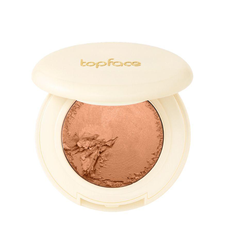 Рум'яна запечені TopFace ProHD Natural Glow Baked Blush (PT705), 005 Soft Peach Ніжно-персикові Рум'яна запечені TopFace ProHD Natural Glow Baked Blush (PT705), 005 Soft Peach Ніжно-персикові
