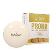 Хайлайтер запечений topface ProHD Natural Glow Baked Highlighter (PT706), 001 Pure Light Світло-бежевий. Изображение №4