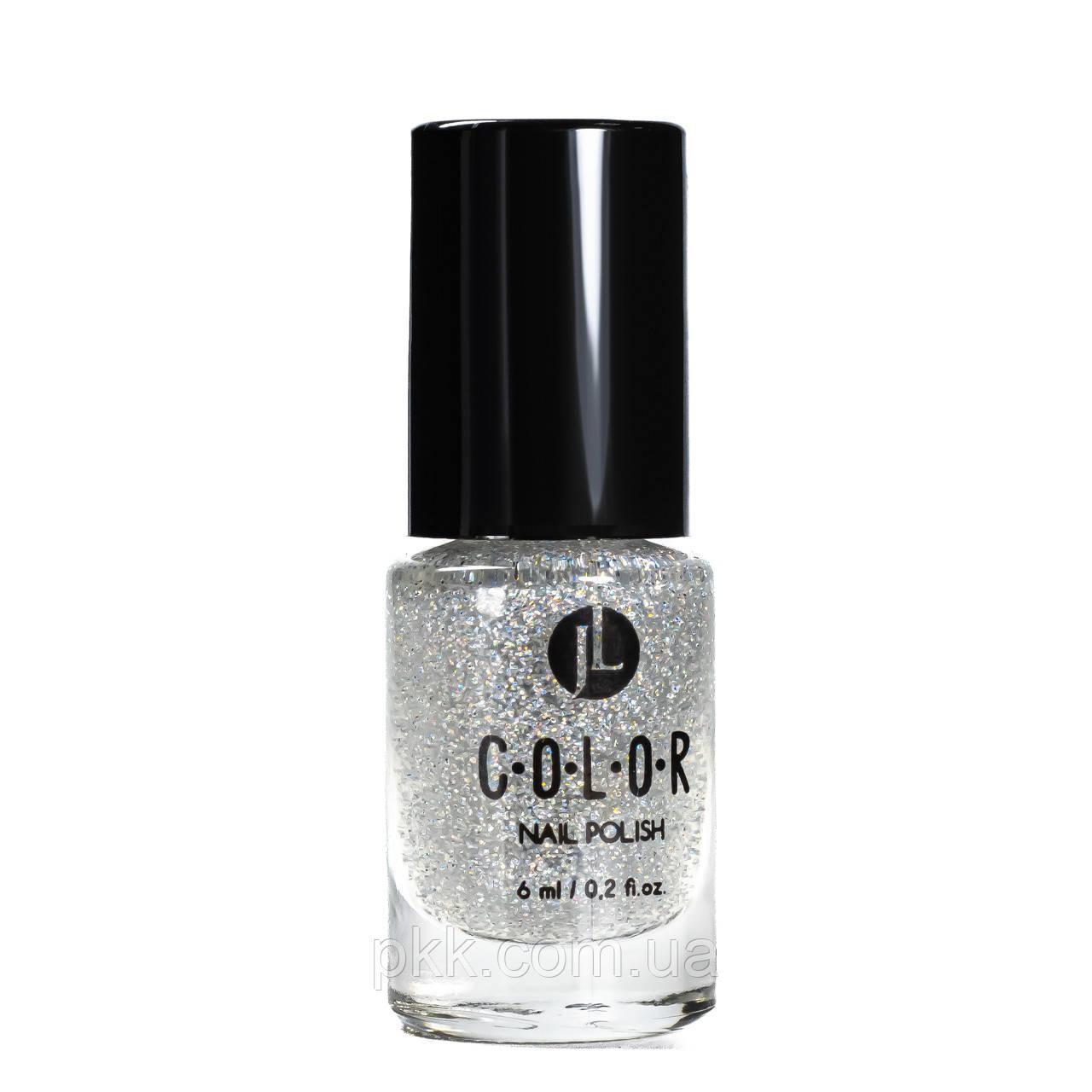 Лак для нігтів Jovial Luxe Color 6 мл № 025 Блестки Різнокольорові середні Лак для нігтів Jovial Luxe Color 6 мл № 025 Блестки Різнокольорові середні