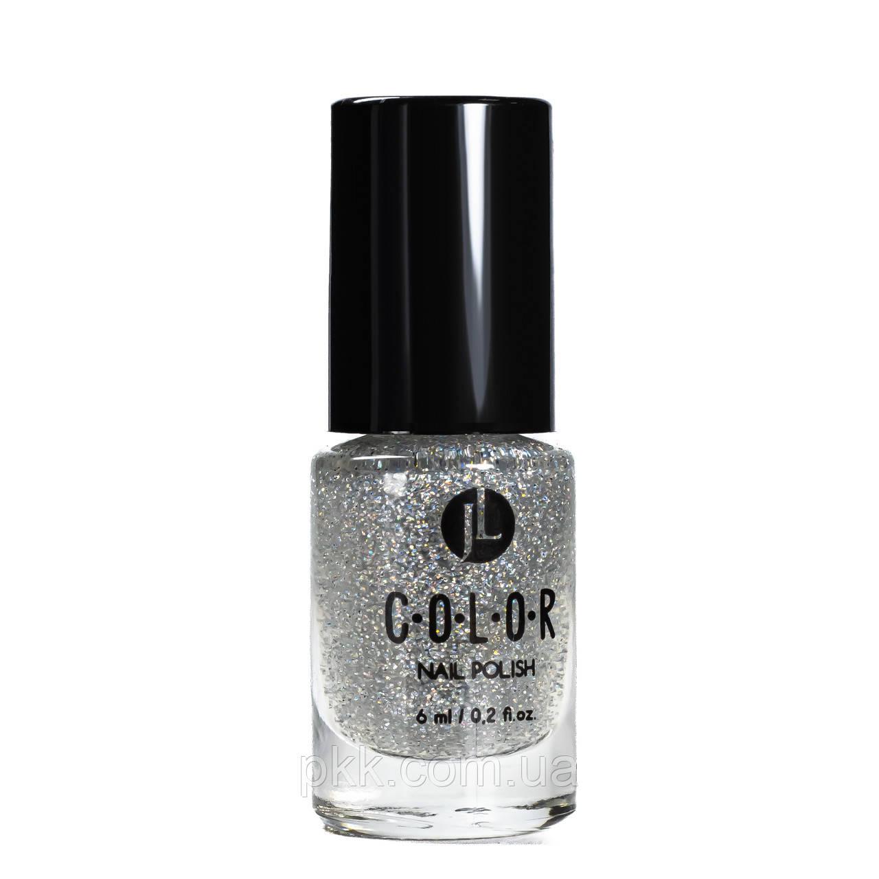 Лак для нігтів Jovial Luxe Color 6 мл № 030 Блестки Різнокольорові дрібні Лак для нігтів Jovial Luxe Color 6 мл № 030 Блестки Різнокольорові дрібні