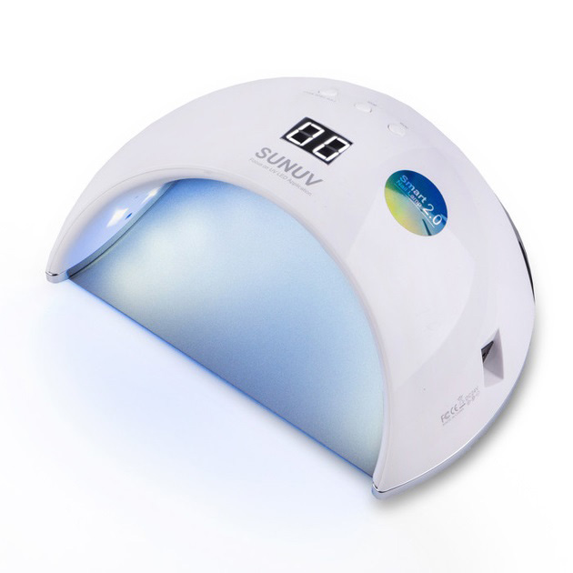 Ультрафіолетова лампа для Манікюру UV LAMP Sun 6, Світлодіодна сушарка для гель лаку. Колір: білий Ультрафіолетова лампа для Манікюру UV LAMP Sun 6, Світлодіодна сушарка для гель лаку. Колір: білий