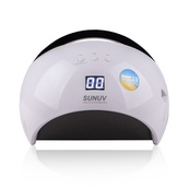 Ультрафіолетова лампа для Манікюру UV LAMP Sun 6, Світлодіодна сушарка для гель лаку. Колір: білий. Зображення №4 Ультрафіолетова лампа для Манікюру UV LAMP Sun 6, Світлодіодна сушарка для гель лаку. Колір: білий. Зображення №4