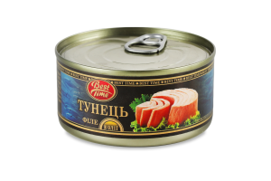 Тунець філе в олії Best Time 185 г Тунець філе в олії Best Time 185 г