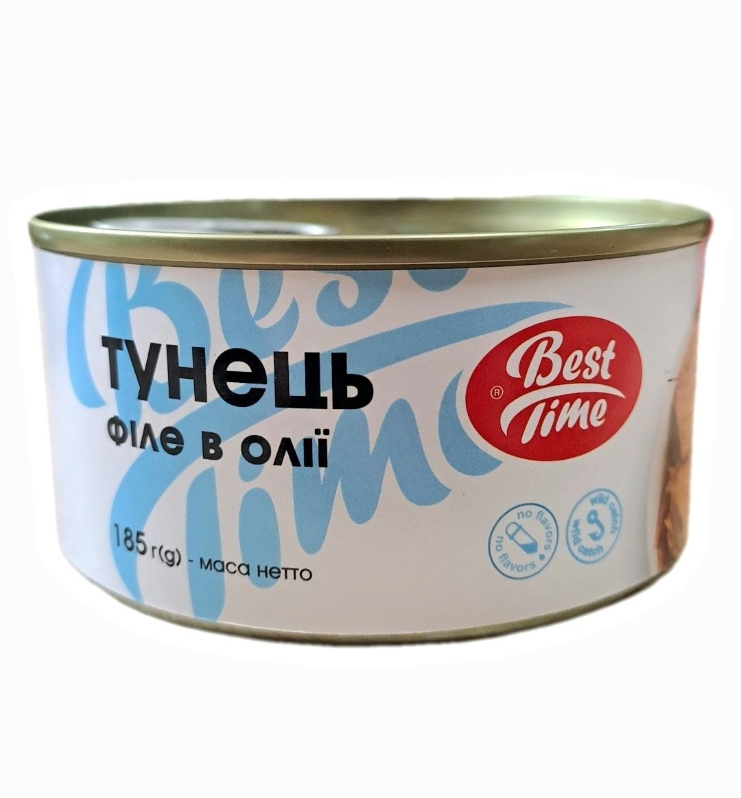 Тунець філе в олії Best Time 185 г Тунець філе в олії Best Time 185 г