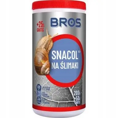 Засіб лимацидний від слимаків BROS Snacol 200 г Засіб лимацидний від слимаків BROS Snacol 200 г