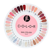 Лак для нігтів Jovial Luxe Color глянцевий 6 мл, 087 Бежевий з різнокольоровим глітером. Зображення №2 Лак для нігтів Jovial Luxe Color глянцевий 6 мл, 087 Бежевий з різнокольоровим глітером. Зображення №2