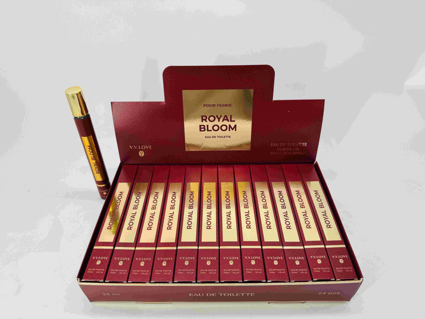 Туалетна вода V.V.Love Royal Bloom Pour Femme 35 мл жіноча у подарунковій упаковці VL9054-138 Туалетна вода V.V.Love Royal Bloom Pour Femme 35 мл жіноча у подарунковій упаковці VL9054-138