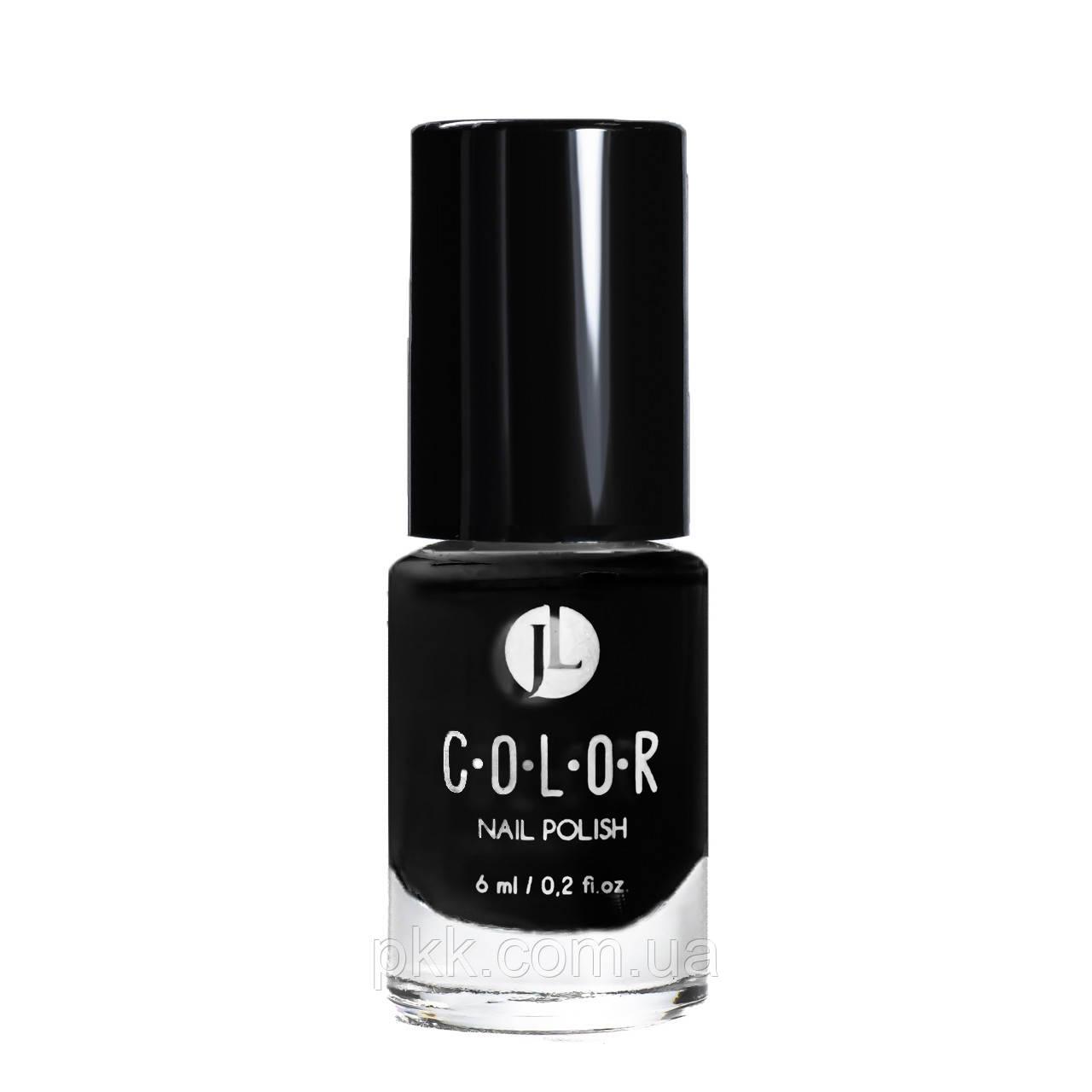 Лак для нігтів Jovial Luxe Color 6 мл № 003 Матовий глянець Чорний Лак для нігтів Jovial Luxe Color 6 мл № 003 Матовий глянець Чорний