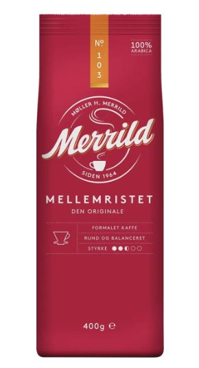 Кава мелена Lavazza Merrild In-Cup 400 г Кава мелена Lavazza Merrild In-Cup 400 г