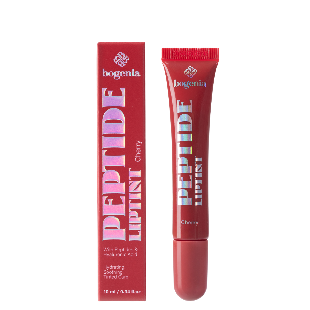 Бальзам для губ пептидний Bogenia Peptide Lip Tint (BG713), 003 Cherry Вишневий Бальзам для губ пептидний Bogenia Peptide Lip Tint (BG713), 003 Cherry Вишневий