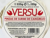 Клешні краба Версу сурімі Versu surimi 135/225g. Изображение №2