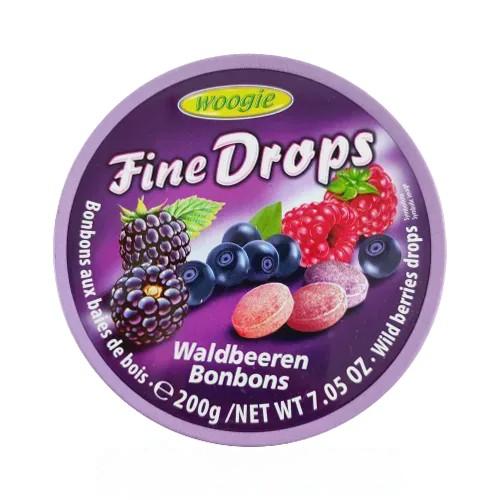 Льодяники ягідний мікс Дропс Drops waldbeeren 200g Льодяники ягідний мікс Дропс Drops waldbeeren 200g