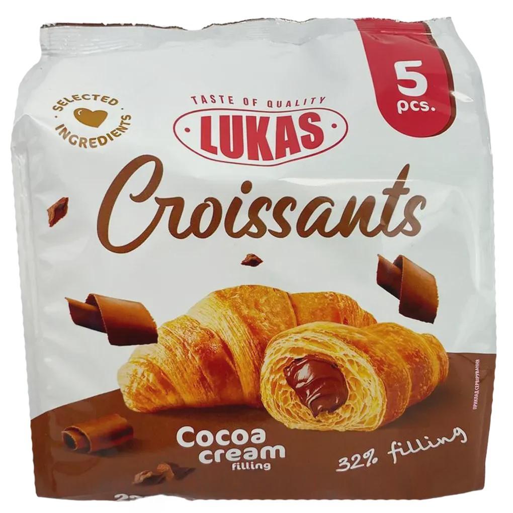 Круасани з какао-кремом Лукас Lukas cocoa cream 5*45g Круасани з какао-кремом Лукас Lukas cocoa cream 5*45g