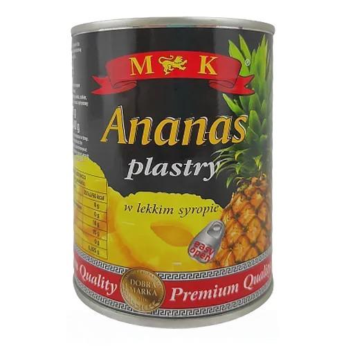 Ананас кільця МК МК 565g Ананас кільця МК МК 565g