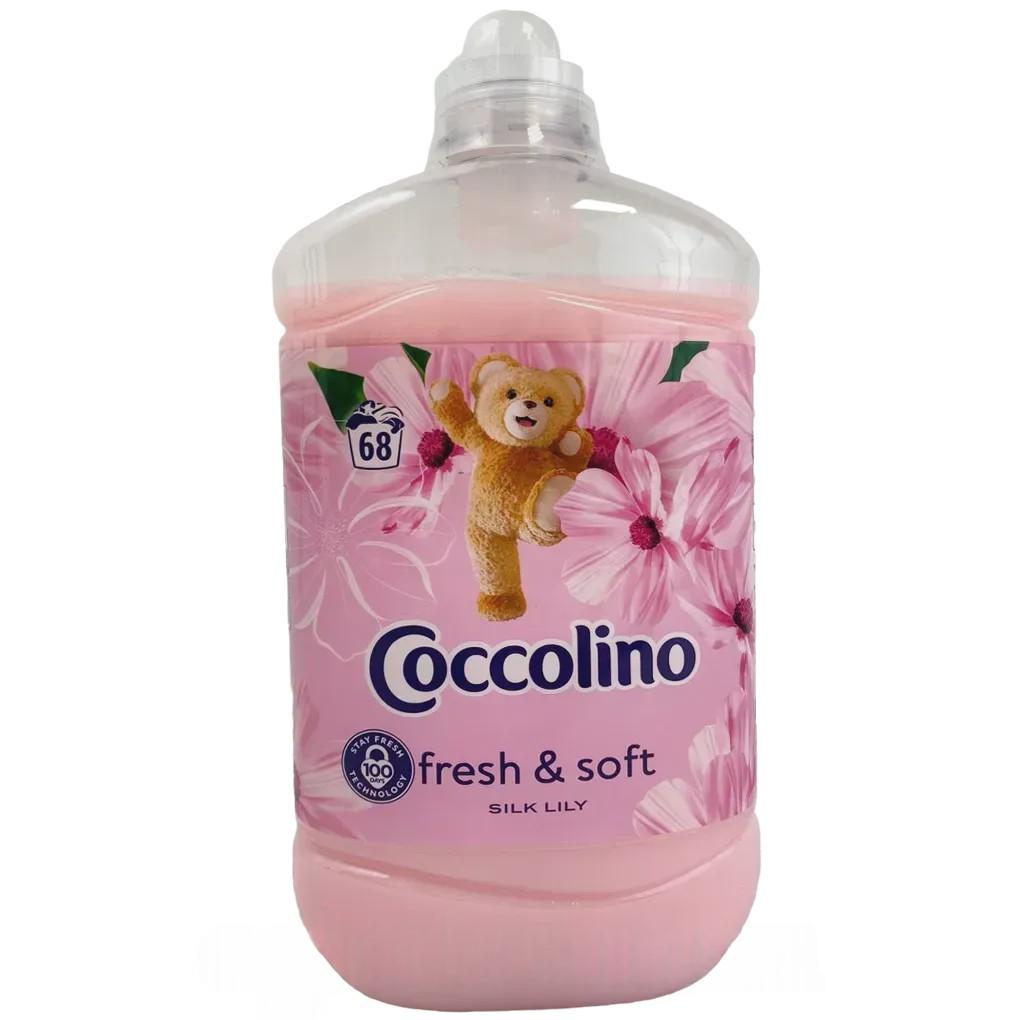 Ополіскувач для прання лотос Коколіно Сoccolino silk lili 68p 1,7L Ополіскувач для прання лотос Коколіно Сoccolino silk lili 68p 1,7L