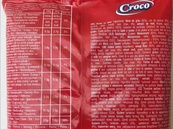 Печиво соломка солена Кроко Croco sticks 80g. Зображення №2