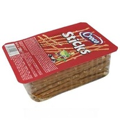 Печиво соломка солена Кроко Croco sticks 100g. Зображення №2